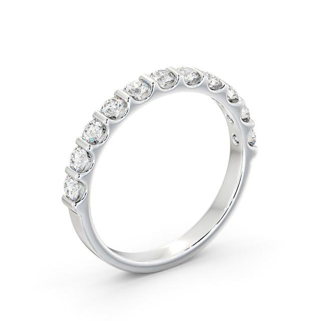 Noa Half Eternity Round Lab Diamond Tension Set Ring